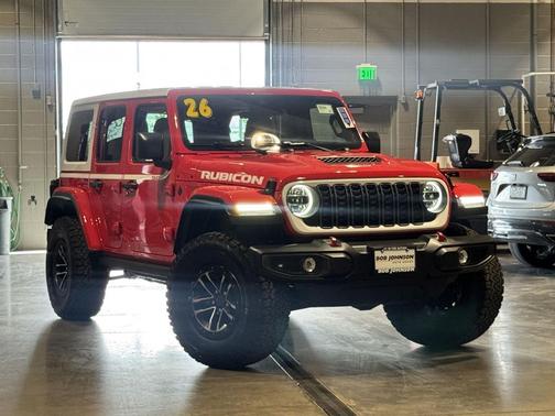 Firecracker Red Clearcoat 2026 Jeep Wrangler Rubicon