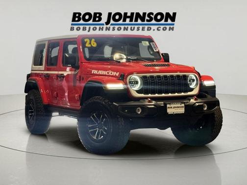 Firecracker Red Clearcoat 2026 Jeep Wrangler Rubicon