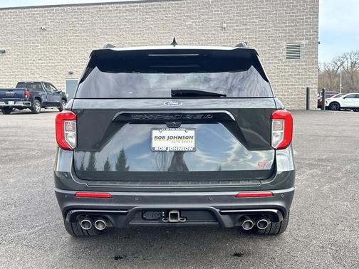 Forged Green Metallic 2023 Ford Explorer ST