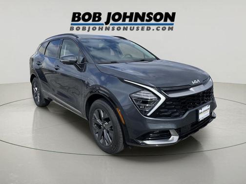 Gravity Gray 2024 Kia Sportage Hybrid SX-Prestige