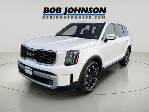 Glacial White Pearl 2024 Kia Telluride SX Prestige