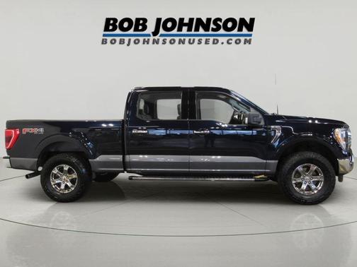 Antimatter Blue/Carbonized Gray 2021 Ford F-150 XLT