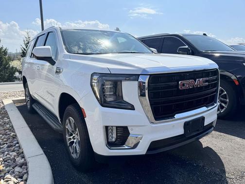 Summit White 2021 GMC Yukon SLE