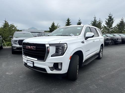 Summit White 2021 GMC Yukon SLE