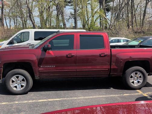 Siren Red Tintcoat 2017 Chevrolet Silverado 1500 1LT