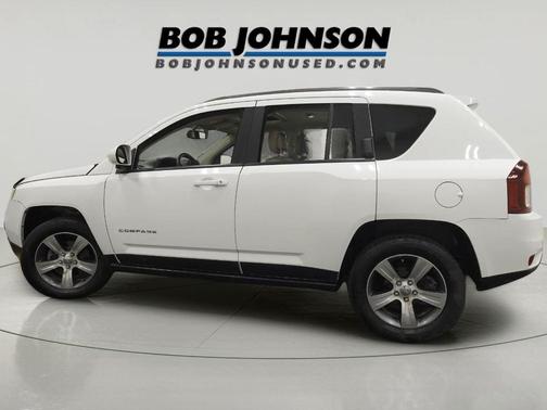 Bright White Clearcoat 2016 Jeep Compass High Altitude