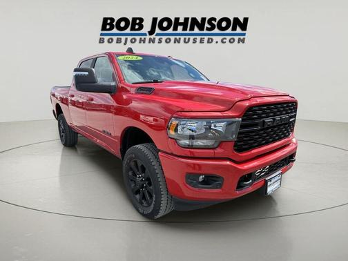 Flame Red Clearcoat 2024 RAM 2500 Big Horn Crew Cab 4x4 6'4' Box