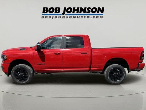 Flame Red Clearcoat 2024 RAM 2500 Big Horn Crew Cab 4x4 6'4' Box
