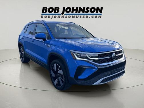 Cornflower Blue 2023 Volkswagen Taos 1.5T SEL