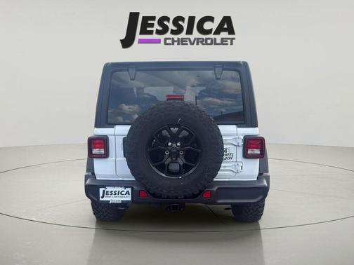 Bright White 2025 Jeep Wrangler Willys