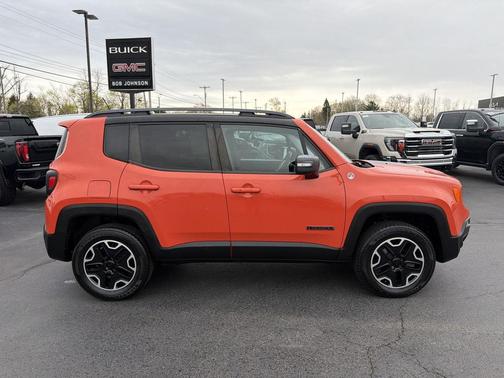 Omaha Orange 2015 Jeep Renegade Trailhawk