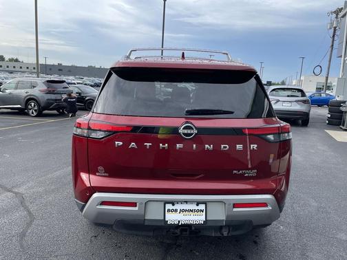 Scarlet Ember Tintcoat 2022 Nissan Pathfinder Platinum 4WD