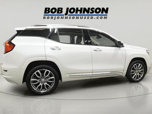 White Frost Tricoat 2024 GMC Terrain Denali