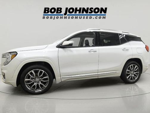 White Frost Tricoat 2024 GMC Terrain Denali