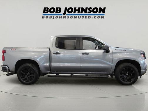 Sterling Grey Metallic 2024 Chevrolet Silverado 1500 Custom