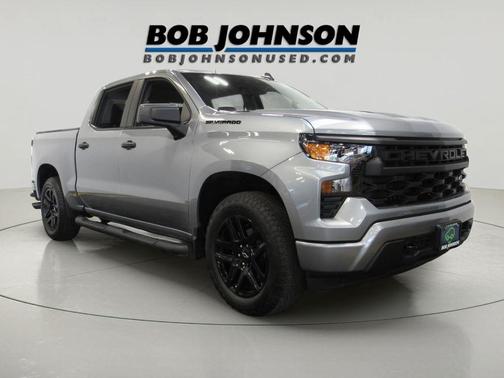 Sterling Grey Metallic 2024 Chevrolet Silverado 1500 Custom