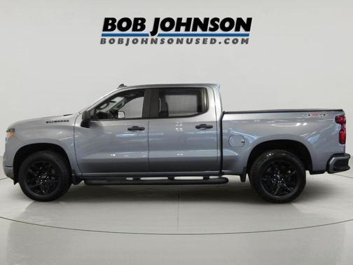 Sterling Grey Metallic 2024 Chevrolet Silverado 1500 Custom