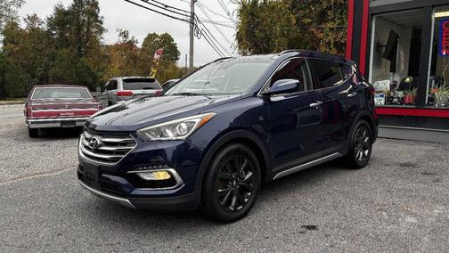Nightfall Blue 2017 Hyundai Santa Fe Sport 2.0L Turbo Ultimate