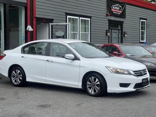 White Orchid Pearl 2013 Honda Accord LX