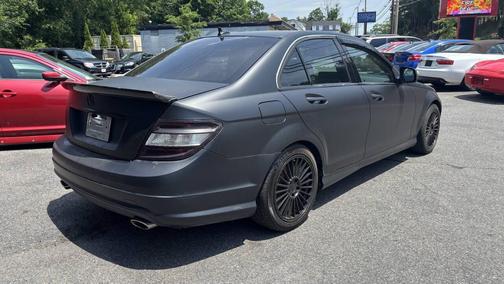 Black 2008 Mercedes-Benz C-Class Sport