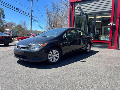 Crystal Black Pearl 2012 Honda Civic LX