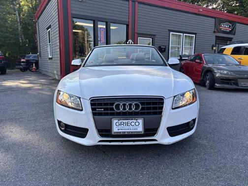 White 2010 Audi A5 2.0T quattro