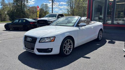 White 2010 Audi A5 2.0T quattro