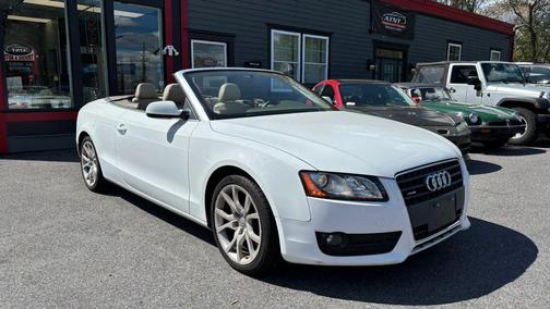 White 2010 Audi A5 2.0T quattro