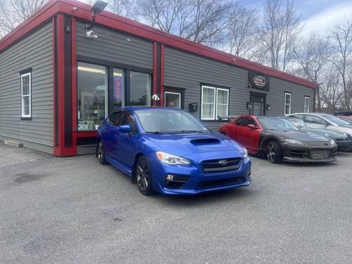 Blue 2016 Subaru WRX Premium
