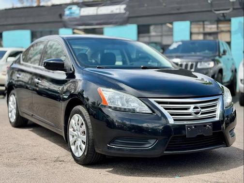Super Black 2015 Nissan Sentra SV