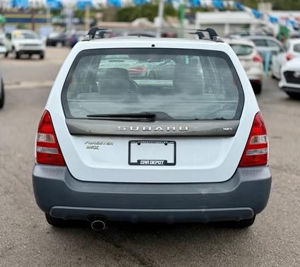 Aspen White/Textured Gray 2003 Subaru Forester 2.5 X