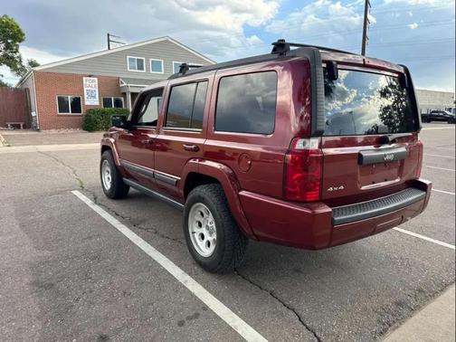 Red Rock Crystal Pearlcoat 2008 Jeep Commander Sport