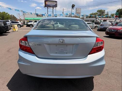 Blue 2012 Honda Civic LX