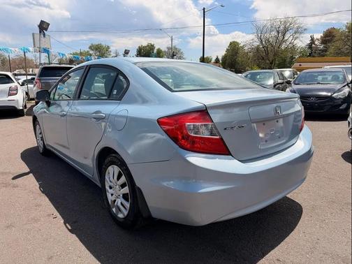 Blue 2012 Honda Civic LX