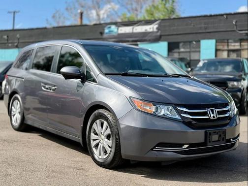 Modern Steel Metallic 2014 Honda Odyssey EX-L