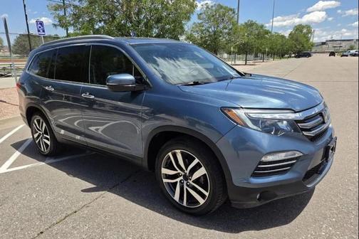 Blue 2016 Honda Pilot Elite