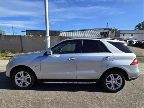 Silver 2012 Mercedes-Benz M-Class 4MATIC