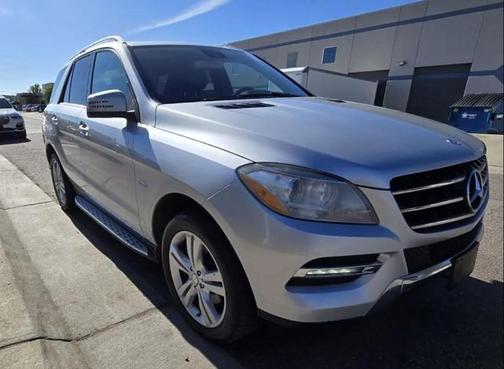 Silver 2012 Mercedes-Benz M-Class 4MATIC