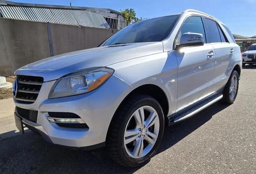 Silver 2012 Mercedes-Benz M-Class 4MATIC