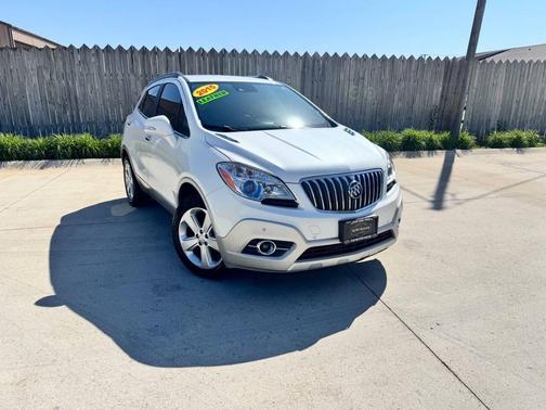 White Pearl Tricoat/Satin Nickel Metallic 2015 Buick Encore Premium