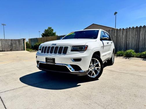Bright White Clearcoat 2014 Jeep Grand Cherokee Summit