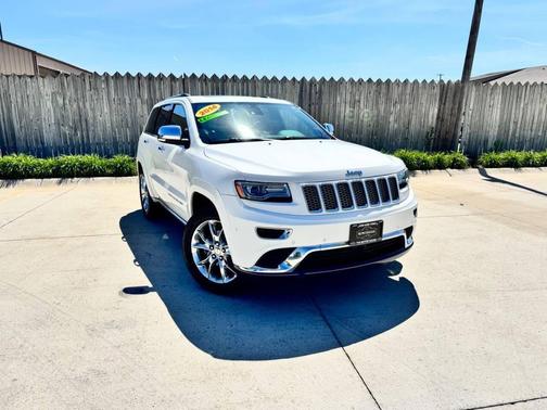 Bright White Clearcoat 2014 Jeep Grand Cherokee Summit