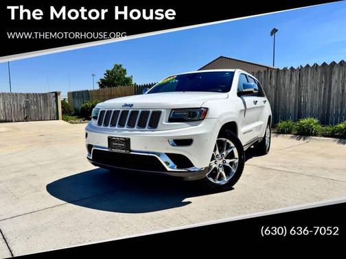 Bright White Clearcoat 2014 Jeep Grand Cherokee Summit