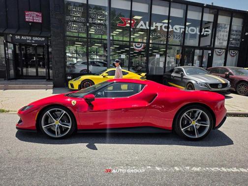 Red 2022 Ferrari 296 GTB Coupe 2D