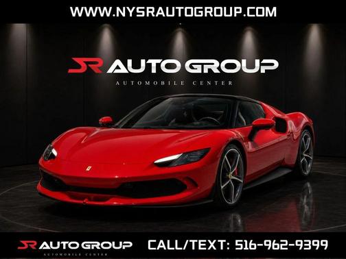 Red 2022 Ferrari 296 GTB Coupe 2D