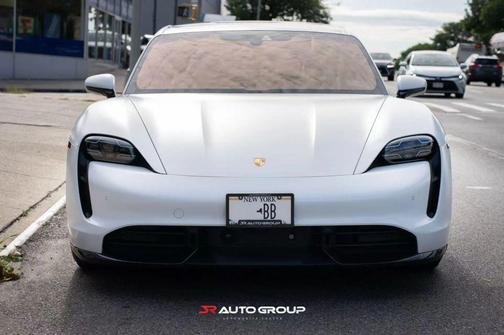 White 2020 Porsche Taycan Turbo Sedan 4D