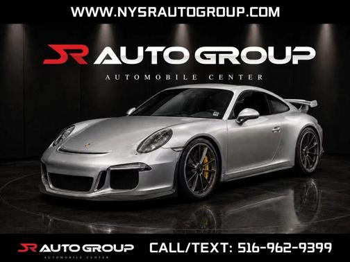 Rhodium Silver Metallic 2014 Porsche 911 GT3