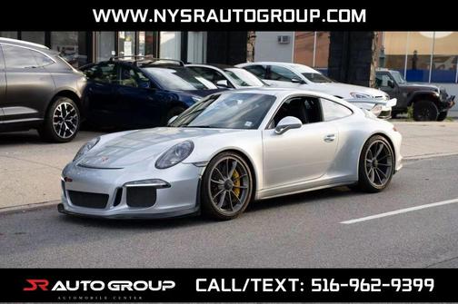 Rhodium Silver Metallic 2014 Porsche 911 GT3