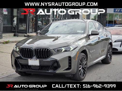 Manhattan Green Metallic 2025 BMW X6 xDrive40i
