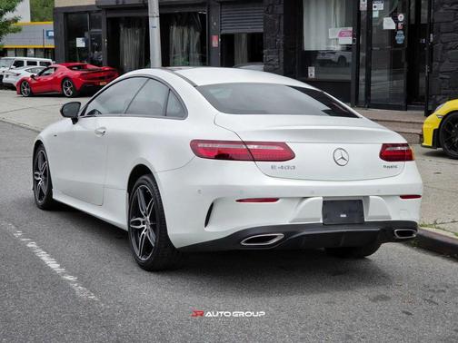 White 2018 Mercedes-Benz E-Class 4MATIC